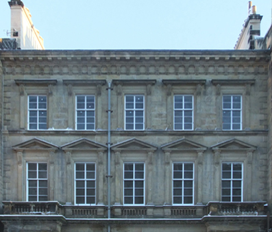 Scott Building emblem
